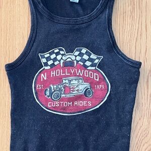 RSQ Sleeveless Top - Black